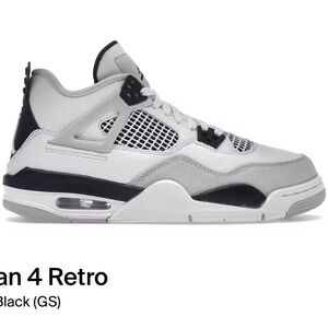Jordan Retro Low-Top Sneakers in White, Black, Gray